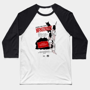 "Monstrosity" Vintage Design Baseball T-Shirt